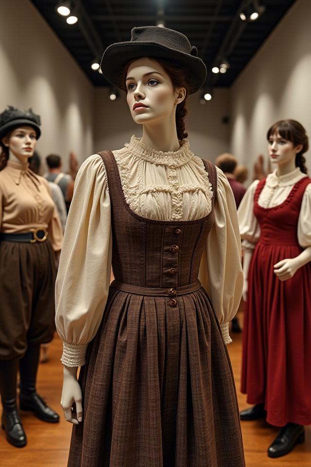 Vestuario histórico para educación: época colonial y republicana